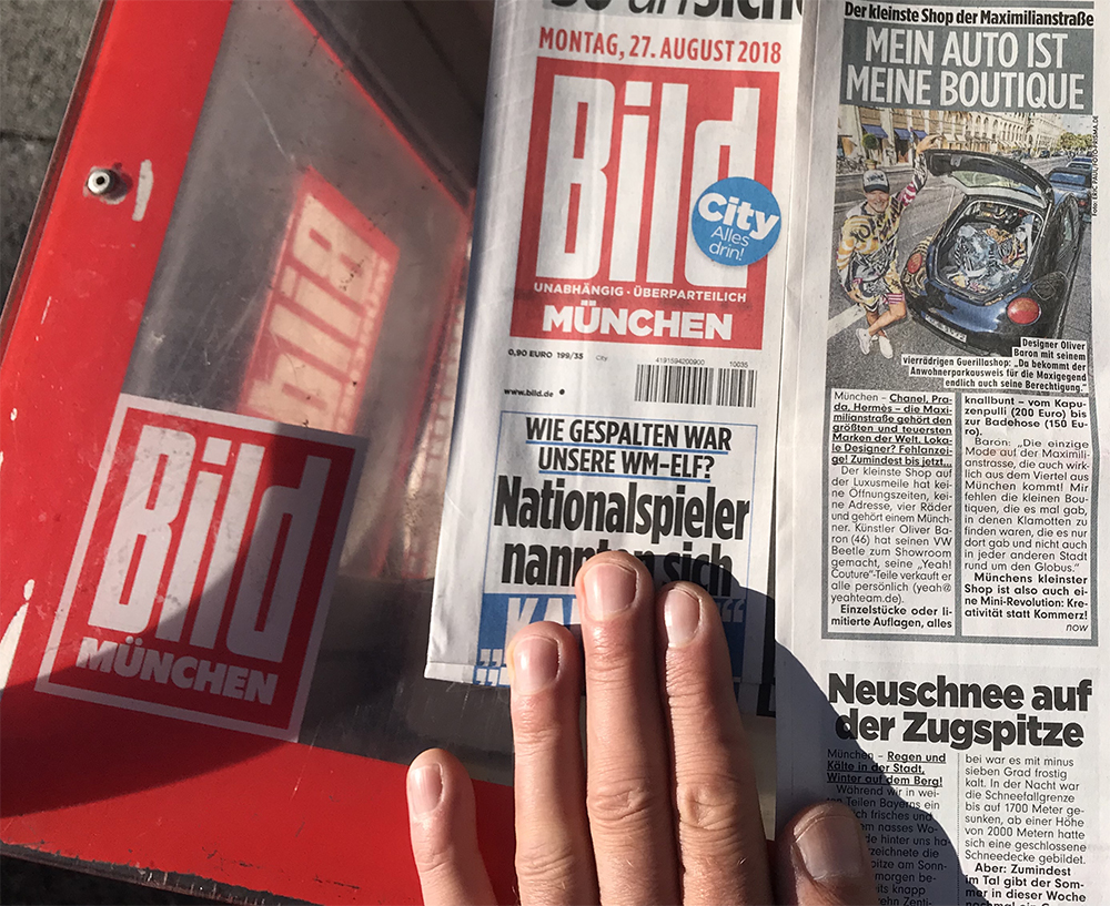 YEAH!COUTURE BILDZEITUNG