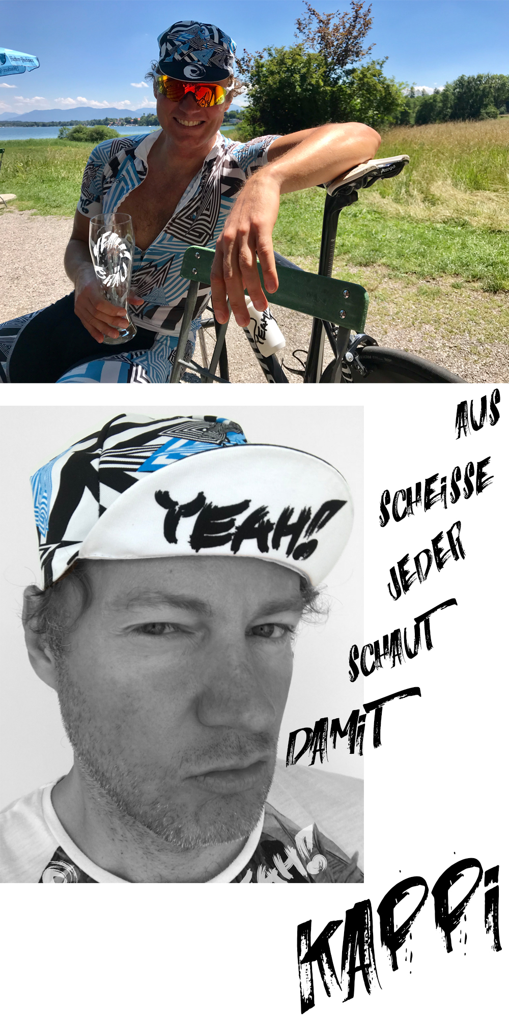 YEAH! KAPPI CYCLING HAT